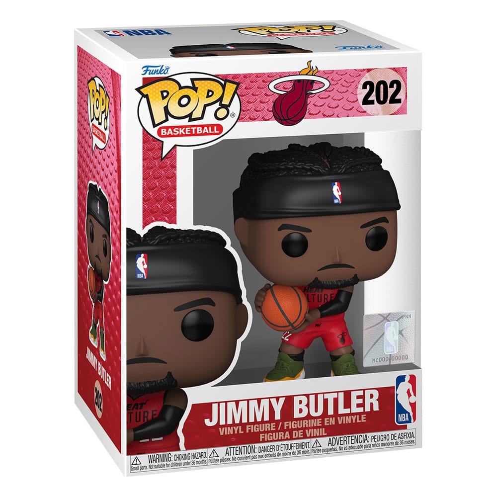 NBA Legends POP! Sports Vinyl Figur Heat- Jimmy Butler(CE 24) 9 cm - Versand: 5-7 Tage nach Bestellung