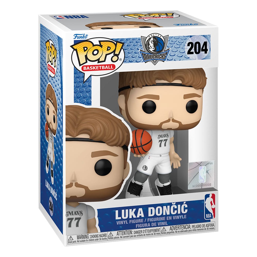 NBA Legends POP! Sports Vinyl Figur Mavericks- Luka Doncic(CE 24) 9 cm - Versand: 5-7 Tage nach Bestellung