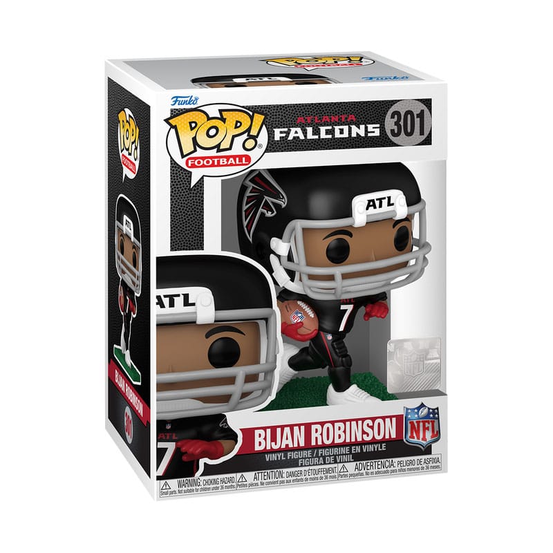 NFL: Legends POP! Sports Vinyl Figur Falcons- Bijan Robinson 9 cm - Versand: 5-7 Tage nach Bestellung
