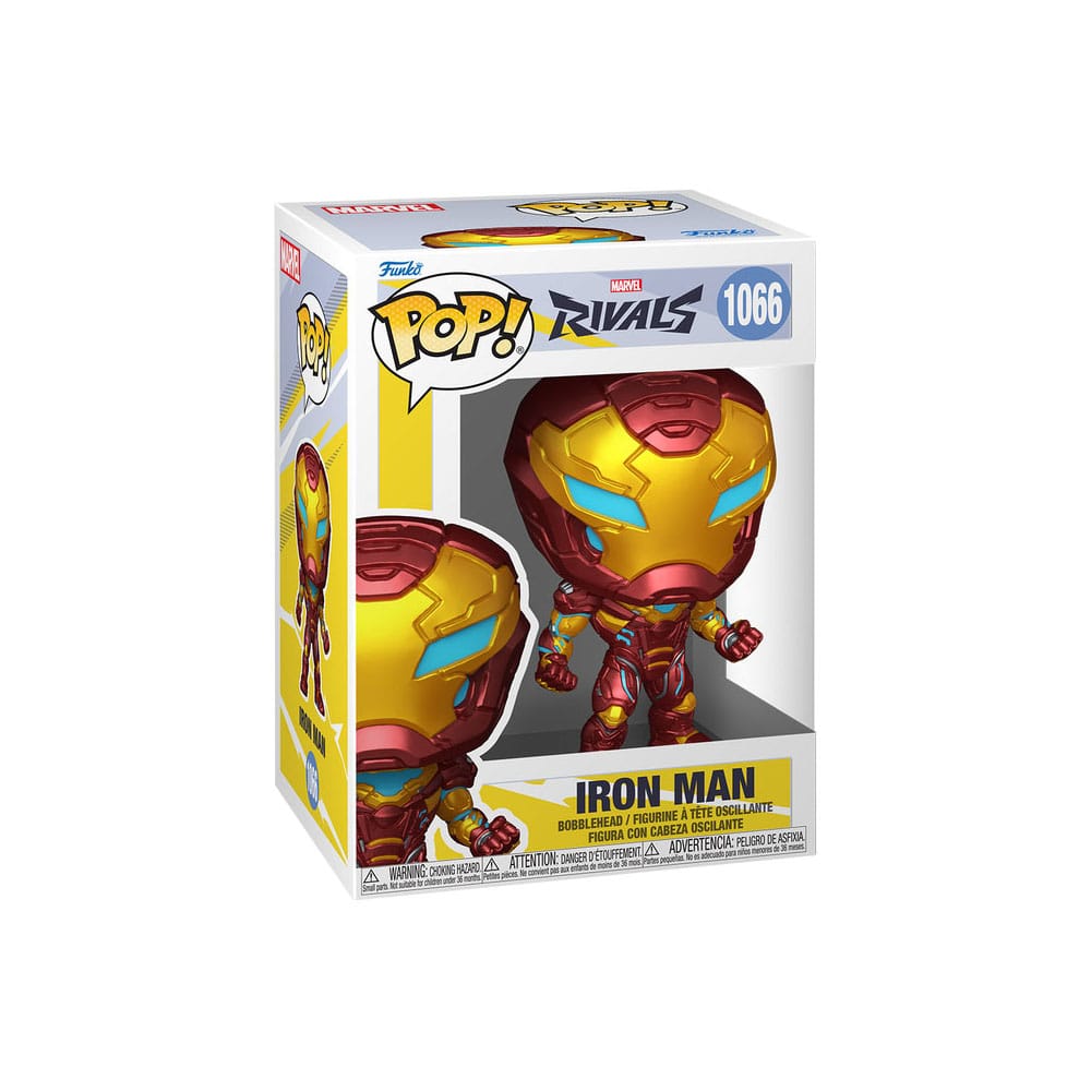 Marvel Rivals POP! Vinyl Figur Iron Man 9 cm - Versand: 5-7 Tage nach Bestellung