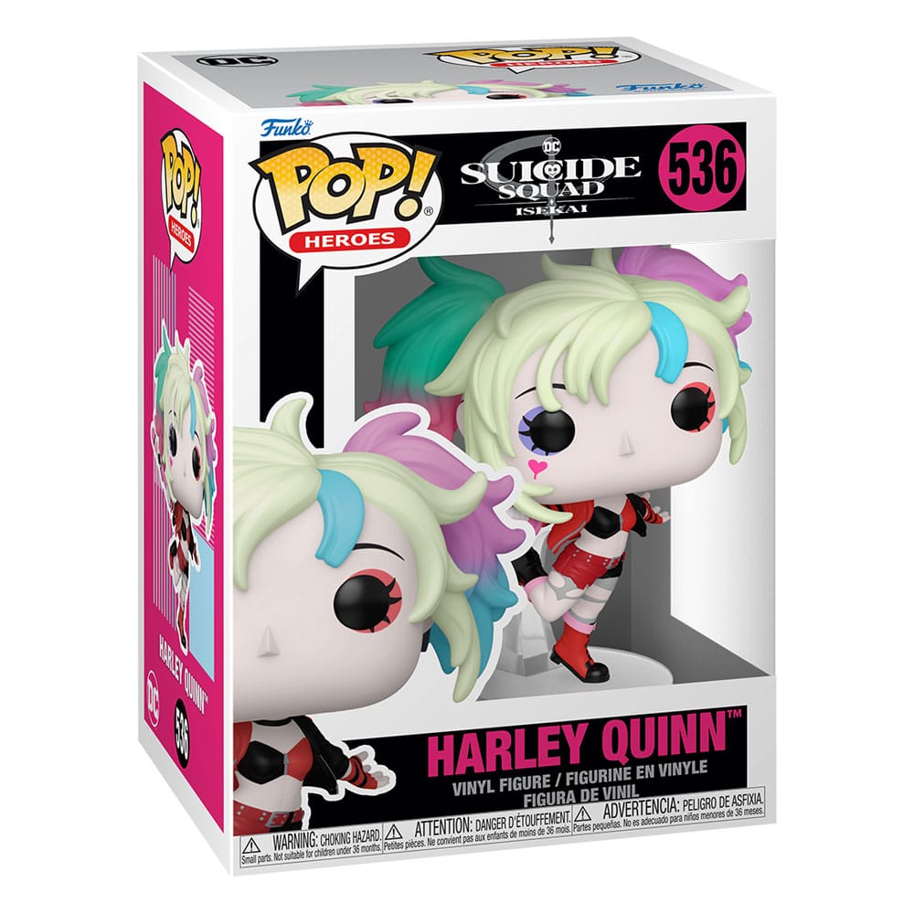 Suicide Squad Isekai POP! Animation Vinyl Figur Harley 9 cm - Versand: 5-7 Tage nach Bestellung