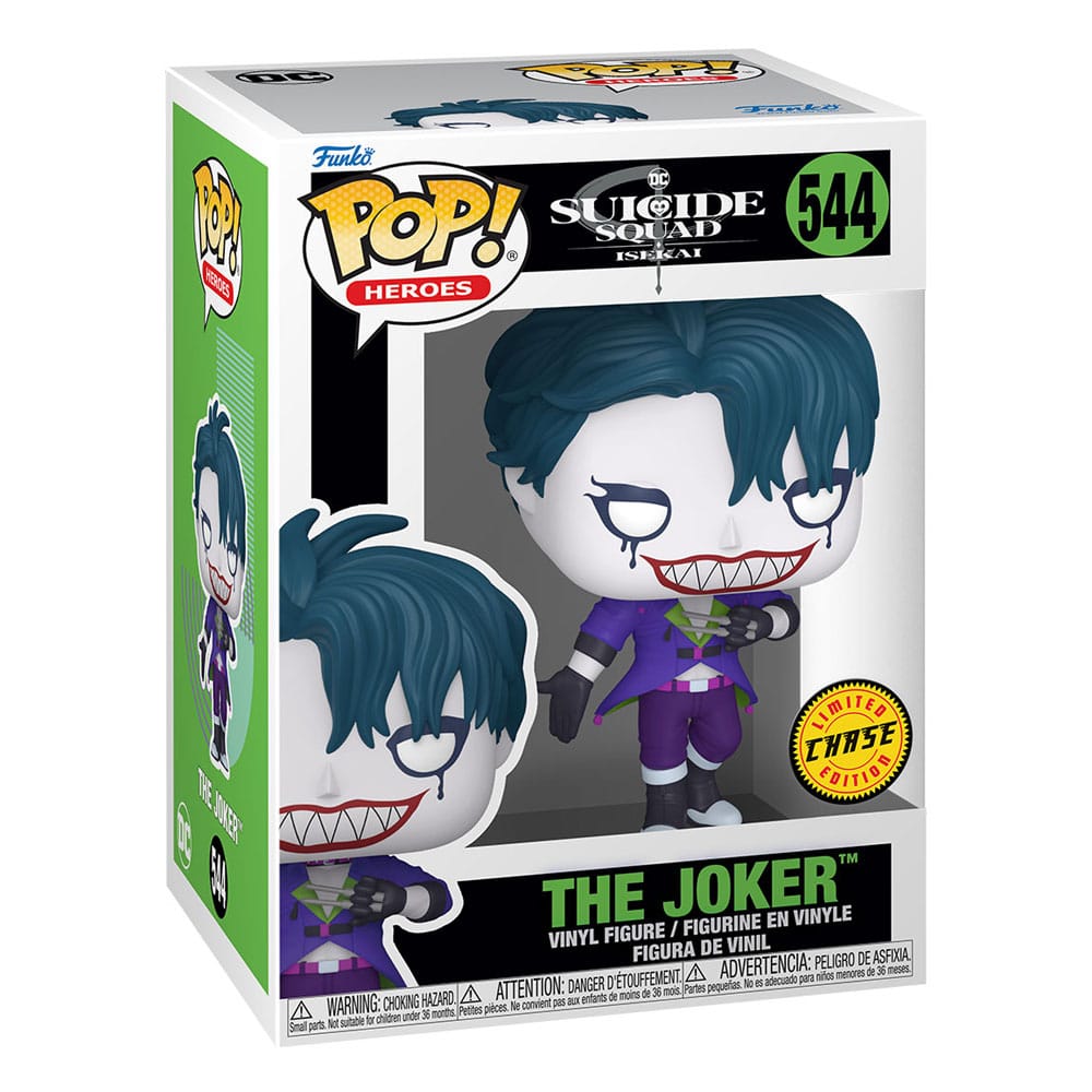 Suicide Squad POP! Animation Vinyl Figur Joker w/CH 9 cm Sortiment (6) - Versand: 5-7 Tage nach Bestellung