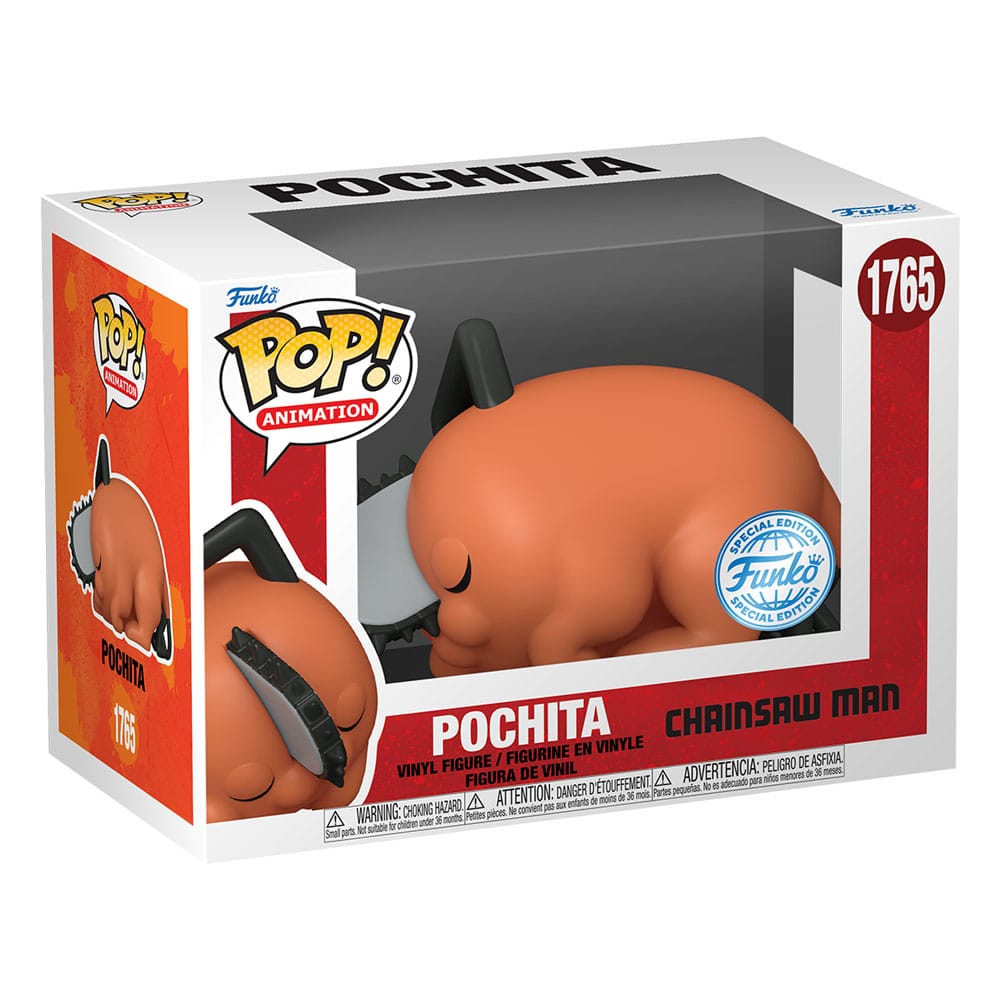 Chainsaw Man POP! Movies Vinyl Figur Sleeping Pochita heo Exclusive 9 cm - Versand: 5-7 Tage nach Bestellung