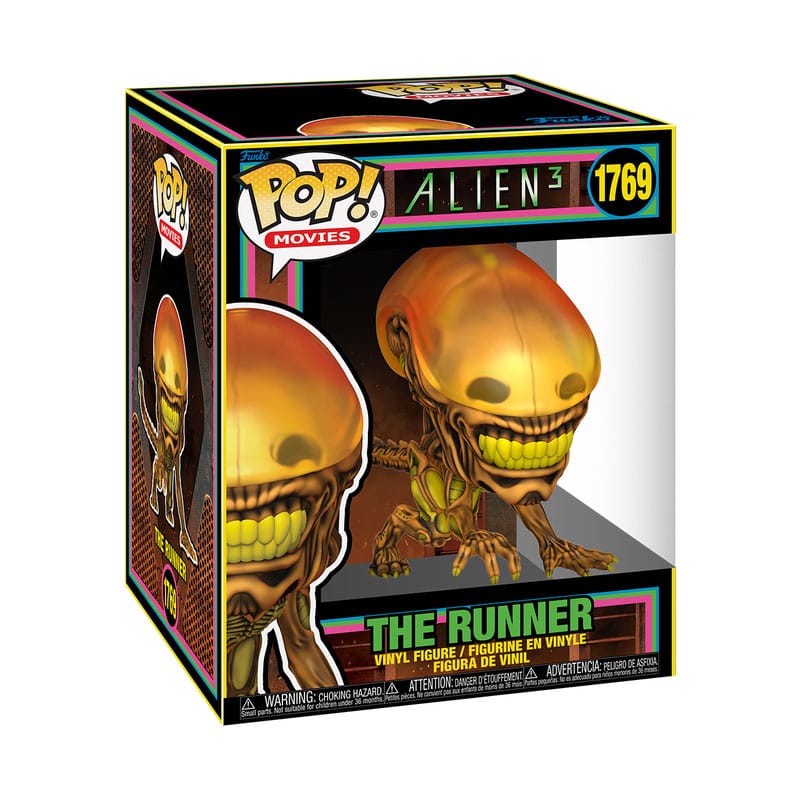 Alien 3 Super Sized POP! Marvel Vinyl Figur The Runner (BLKLT) Exclusive Edition 15 cm - Preorder - ETA: 12.09.2025