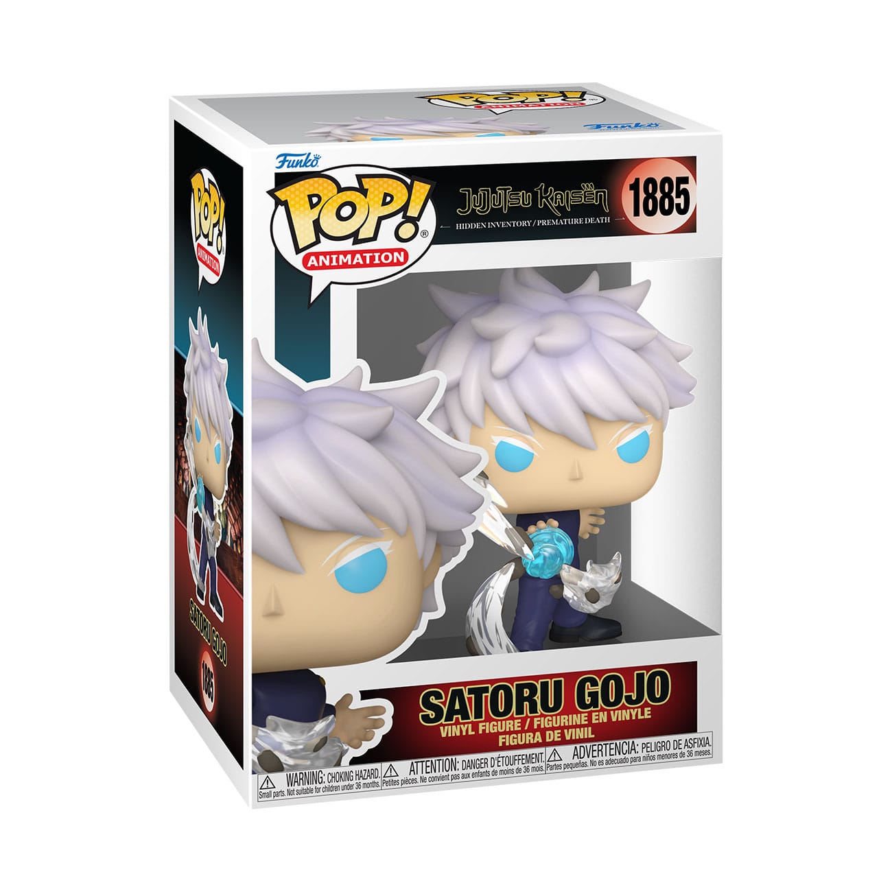 Jujutsu Kaisen POP! Animation Vinyl Figuren Gojo (Hidden Inv) 9 cm - Preorder - ETA: 09.10.2025