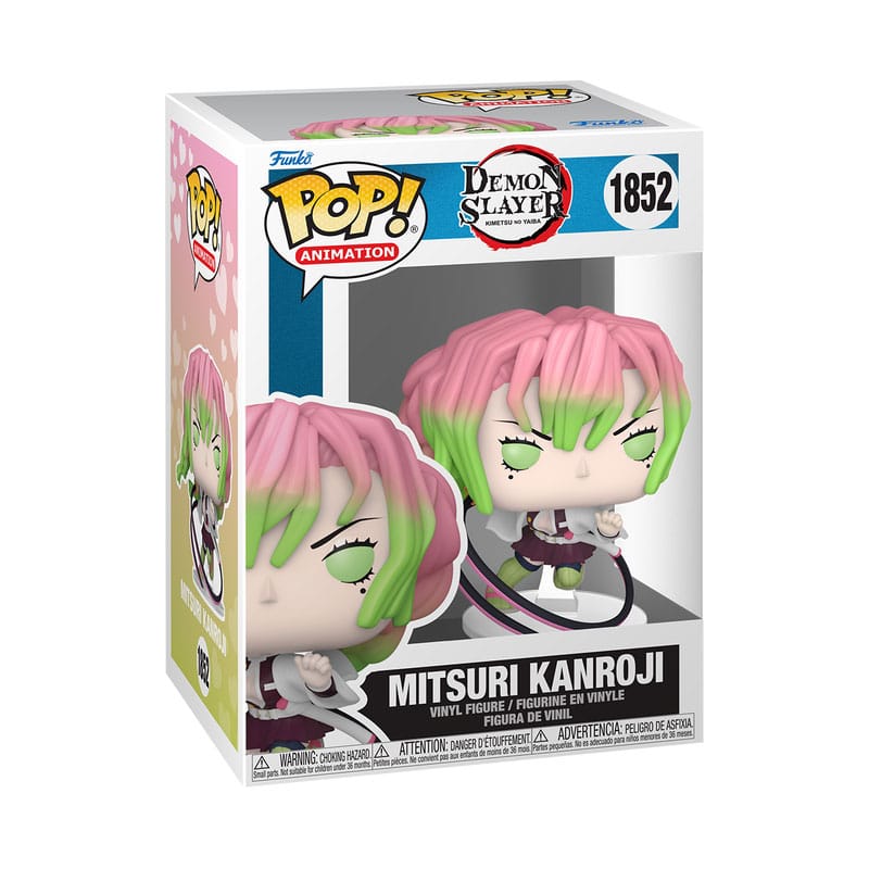 Demon Slayer: Kimetsu no Yaiba POP! Animation Vinyl Figur Mitsuri (Attack) 9 cm - Preorder - ETA: 20.01.2026