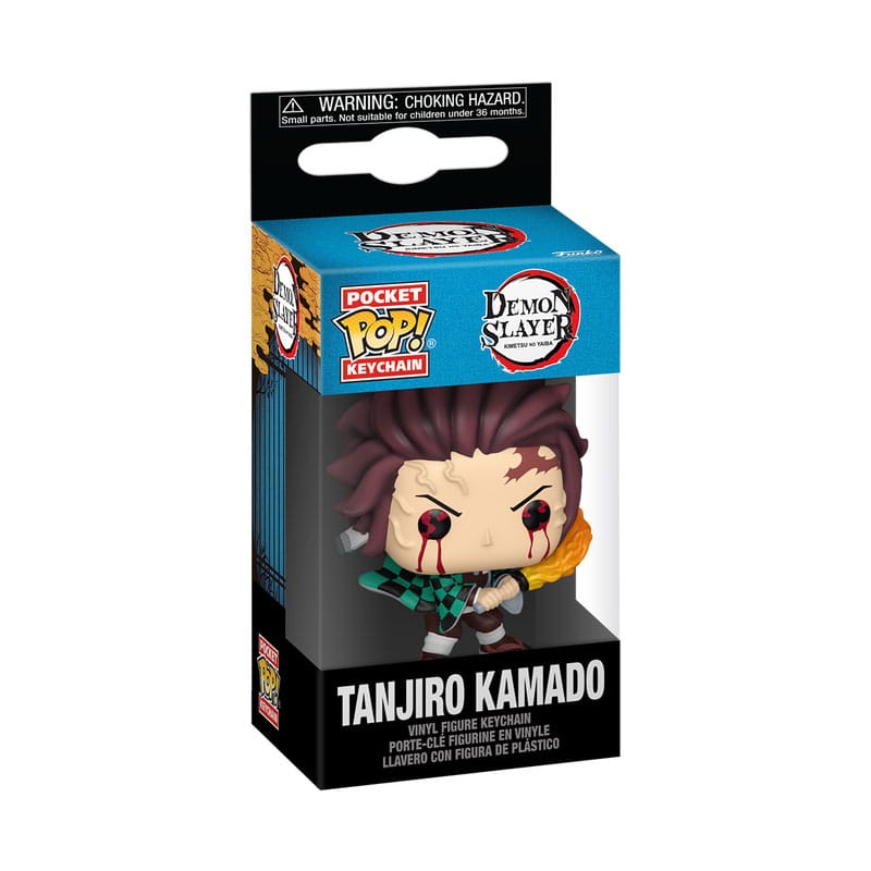 Demon Slayer: Kimetsu no Yaiba POP! Vinyl Schlüsselanhänger 4 cm Tanjiro (Sun Breathing) (12) - Versand: 5-7 Tage nach Bestellung