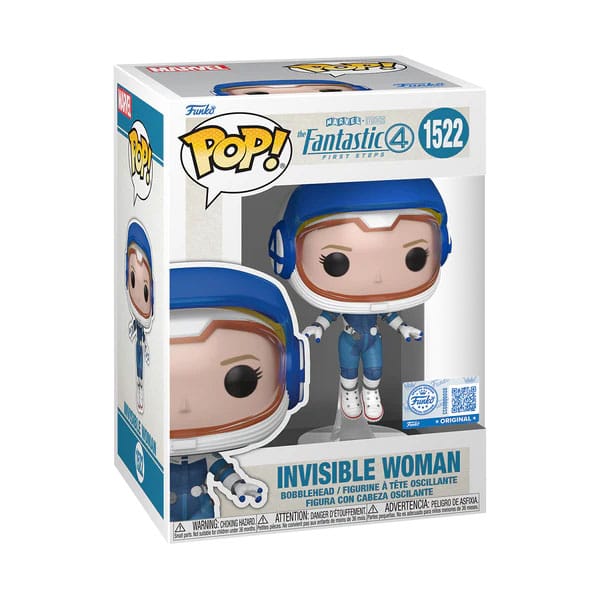 The Fantastic Four: First Steps POP! Vinyl Figur Invisible Woman (Astronaut) 9 cm - Versand: 5-7 Tage nach Bestellung