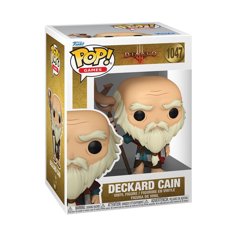 Diablo 3 POP! Games Vinyl Figur Deckard Cain 9 cm - Versand: 5-7 Tage nach Bestellung