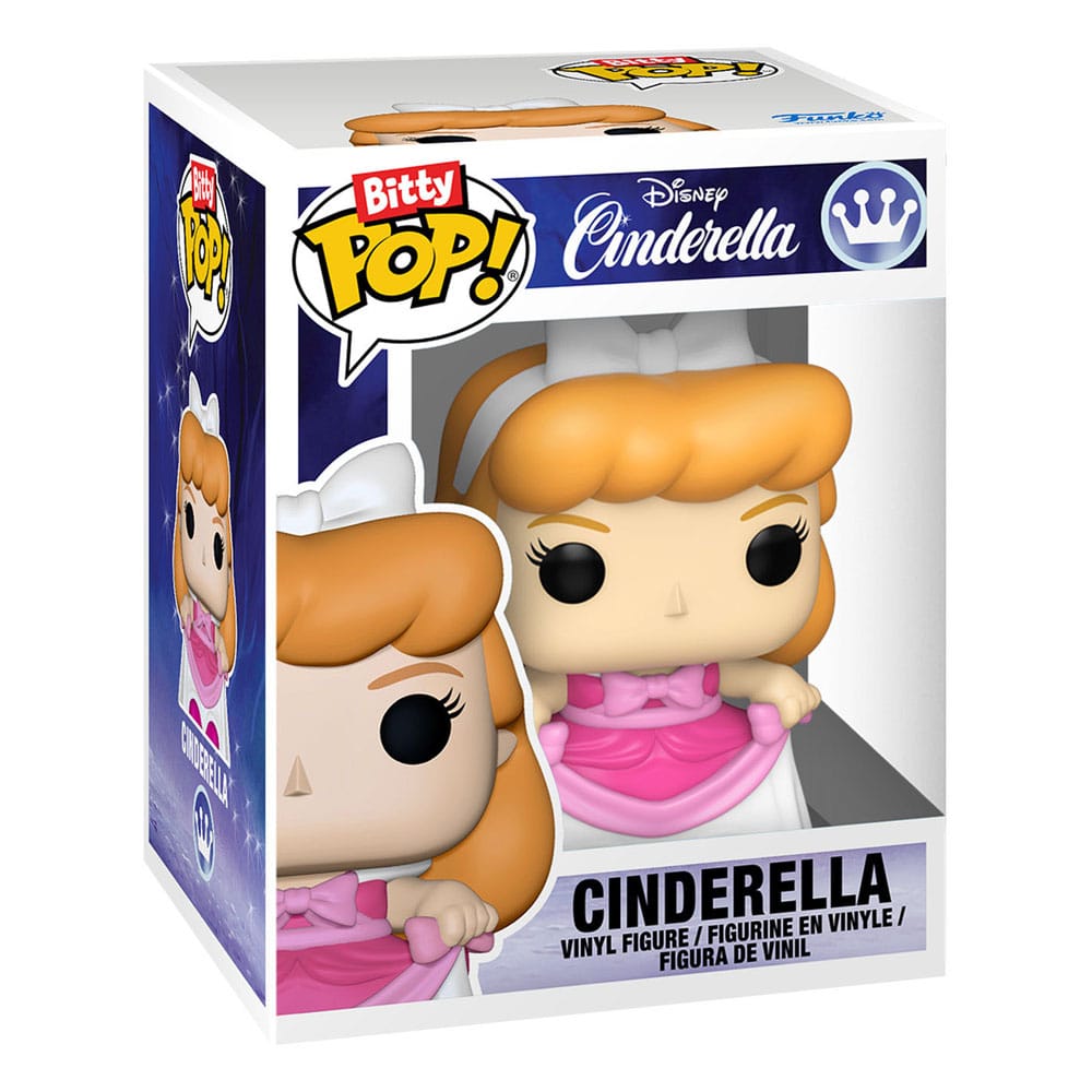Disney Bitty POP! Display mit 2 Vinyl Figuren Cinderella's Castle - Preorder - ETA: 24.11.2025