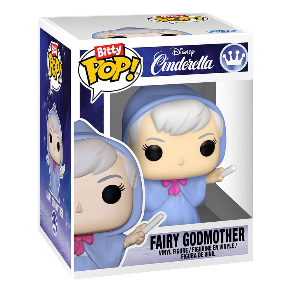 Disney Bitty POP! Display mit 2 Vinyl Figuren Cinderella's Castle - Preorder - ETA: 24.11.2025