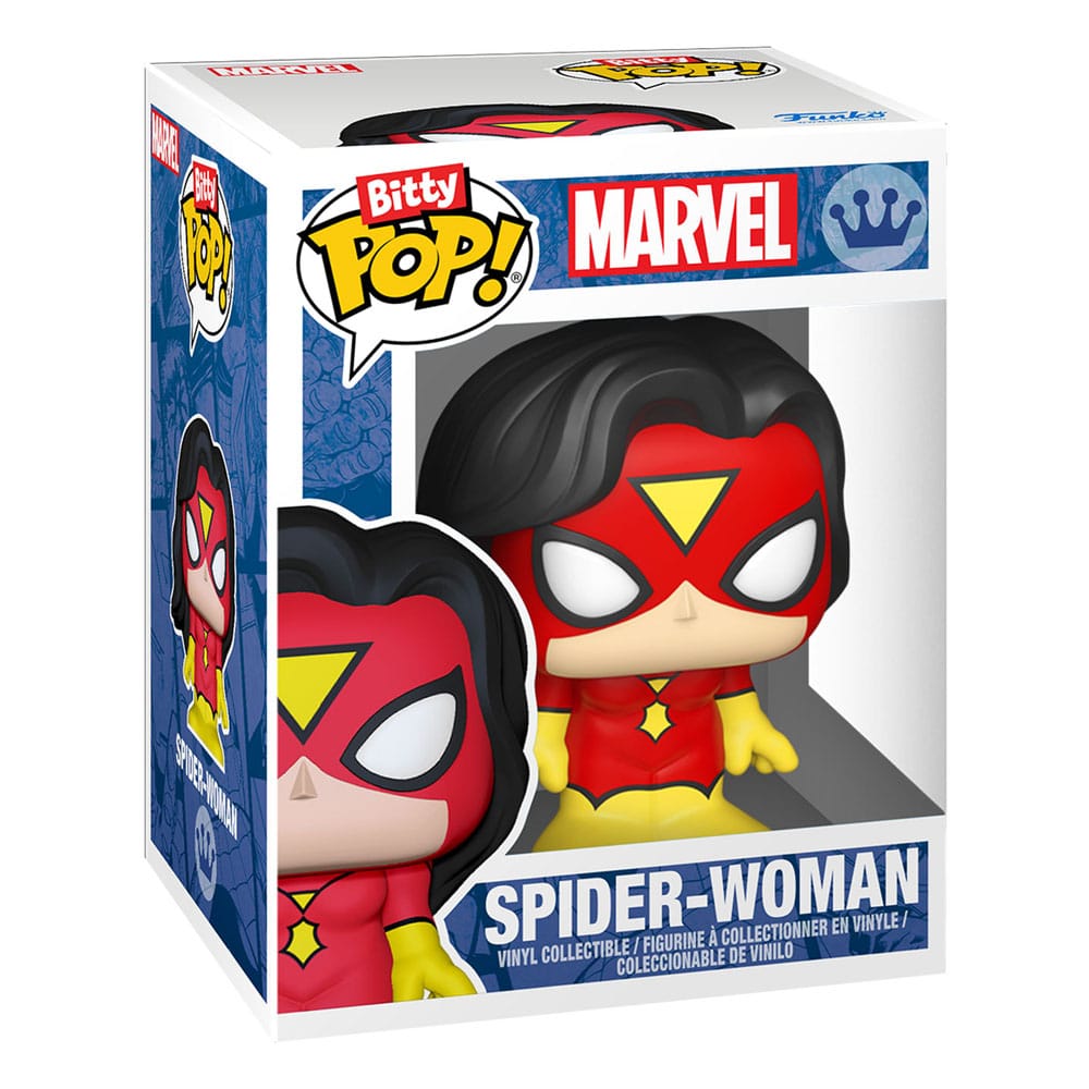 Marvel Bitty POP! Display mit 2 Vinyl Figuren Spider-Man Web - Versand: 5-7 Tage nach Bestellung