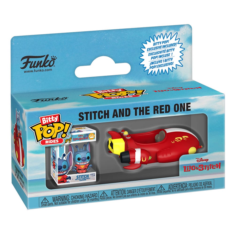 Lilo & Stitch Bitty POP! Rides Vinyl Figur Stitch and The Red One - Preorder - ETA: 27.07.2026