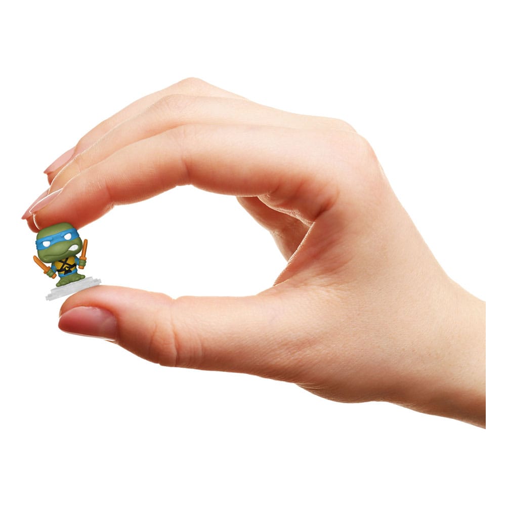Teenage Mutant Ninja Turtles Bitty POP! Bitty Box Display mit 2 Vinyl Figuren Sewer Lair - Preorder - ETA: 12.10.2025