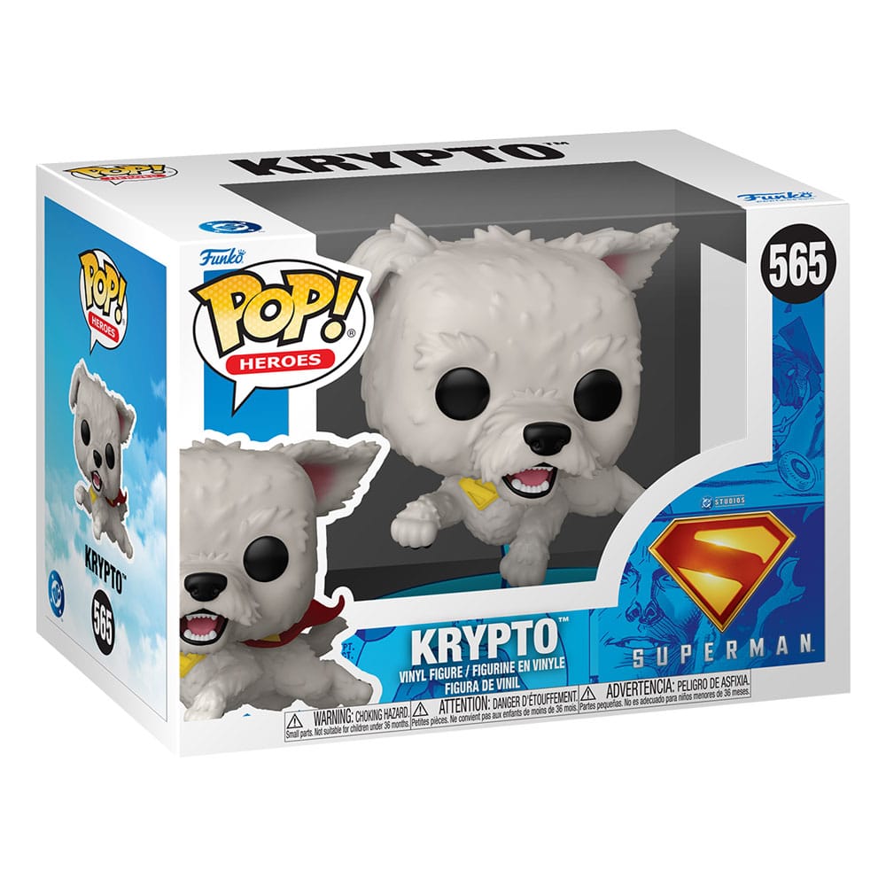 Superman (2025) POP! Vinyl Figur Krypto 9 cm - Preorder - ETA: 03.01.2026