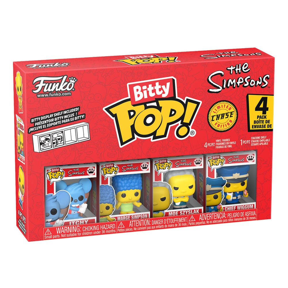 Die Simpsons Bitty POP! Vinyl Figuren 4er-Pack Series 2 2 cm - Versand: 5-7 Tage nach Bestellung