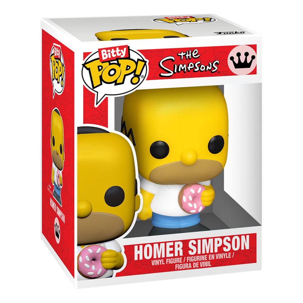 Die Simpsons Bitty POP! Vinyl Figuren 4er-Pack Series 3 2 cm - Versand: 5-7 Tage nach Bestellung