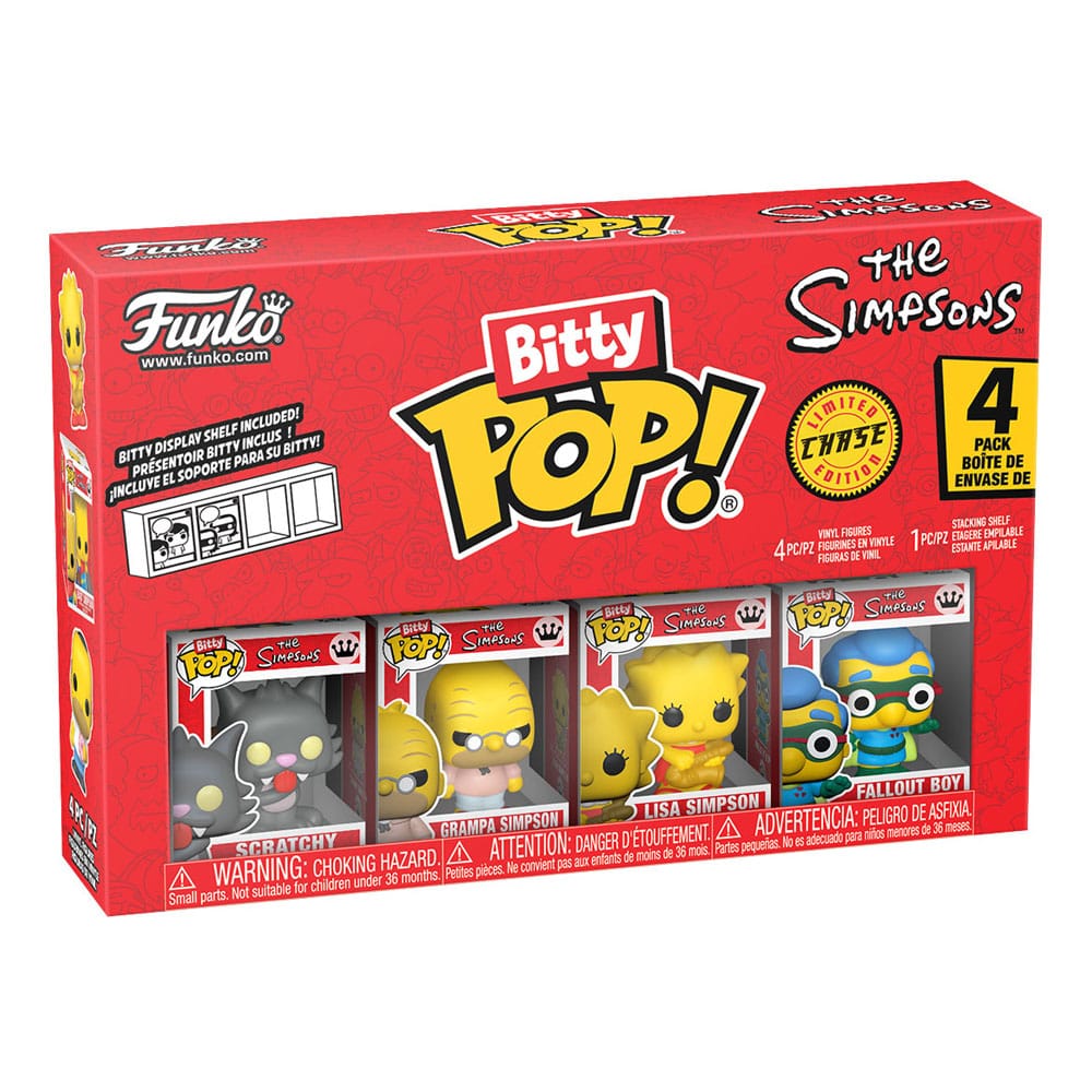 Die Simpsons Bitty POP! Vinyl Figuren 4er-Pack Series 4 2 cm - Versand: 5-7 Tage nach Bestellung