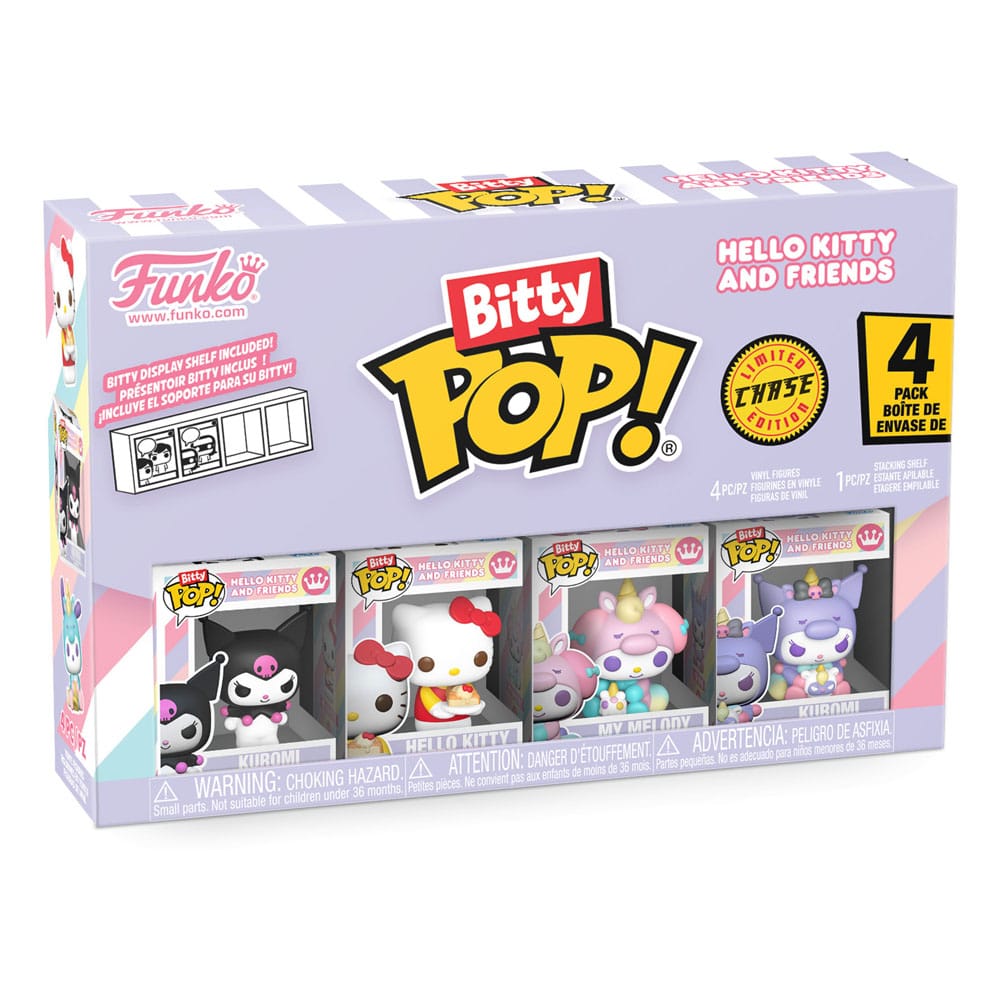 Hello Kitty and Friends Bitty POP! Vinyl Figuren 4er-Pack Series 3 2 cm - Preorder - ETA: 29.06.2026