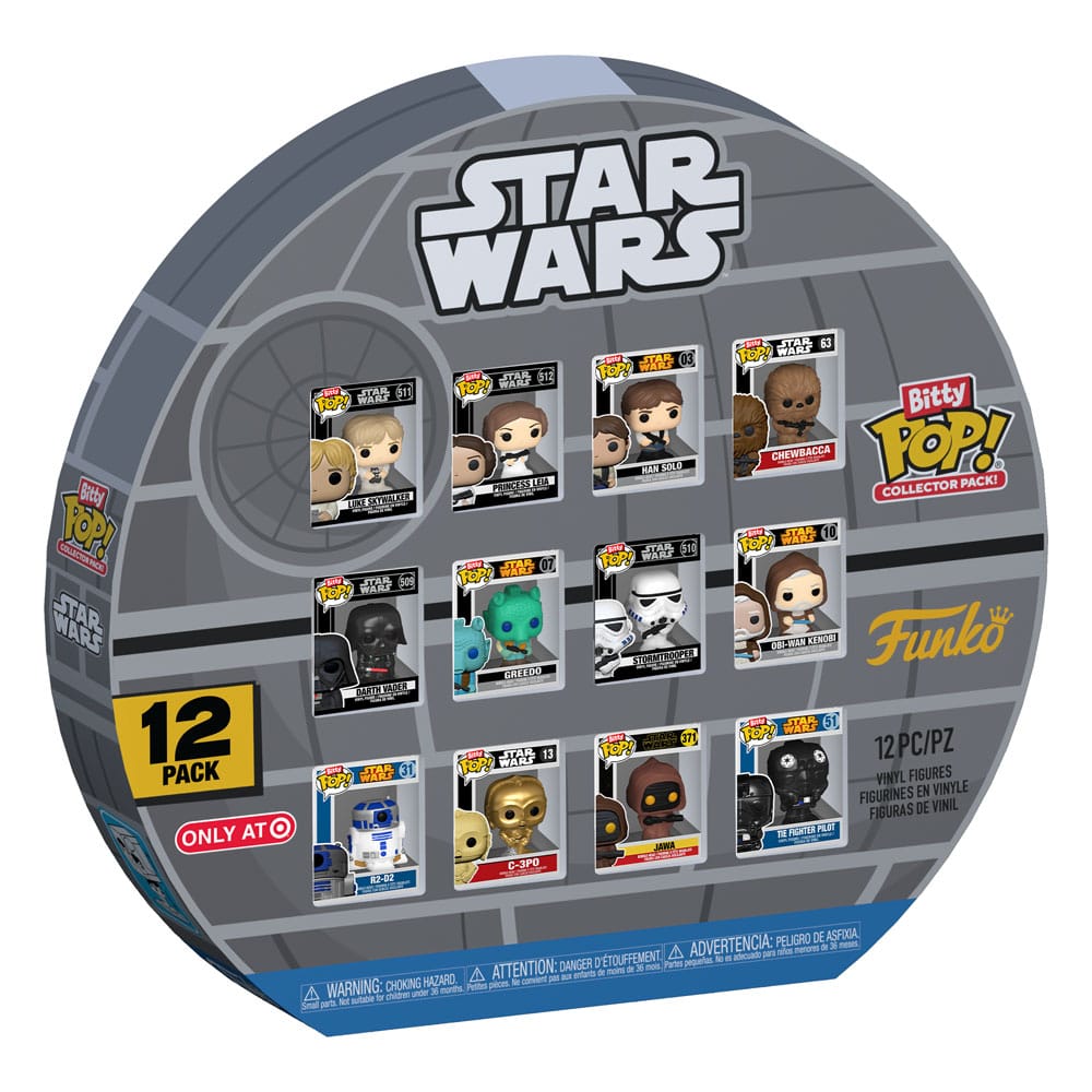 Star Wars Bitty POP! Vinyl Figuren 12-Pack A New Hope 2,5 cm - Preorder - ETA: 08.11.2025