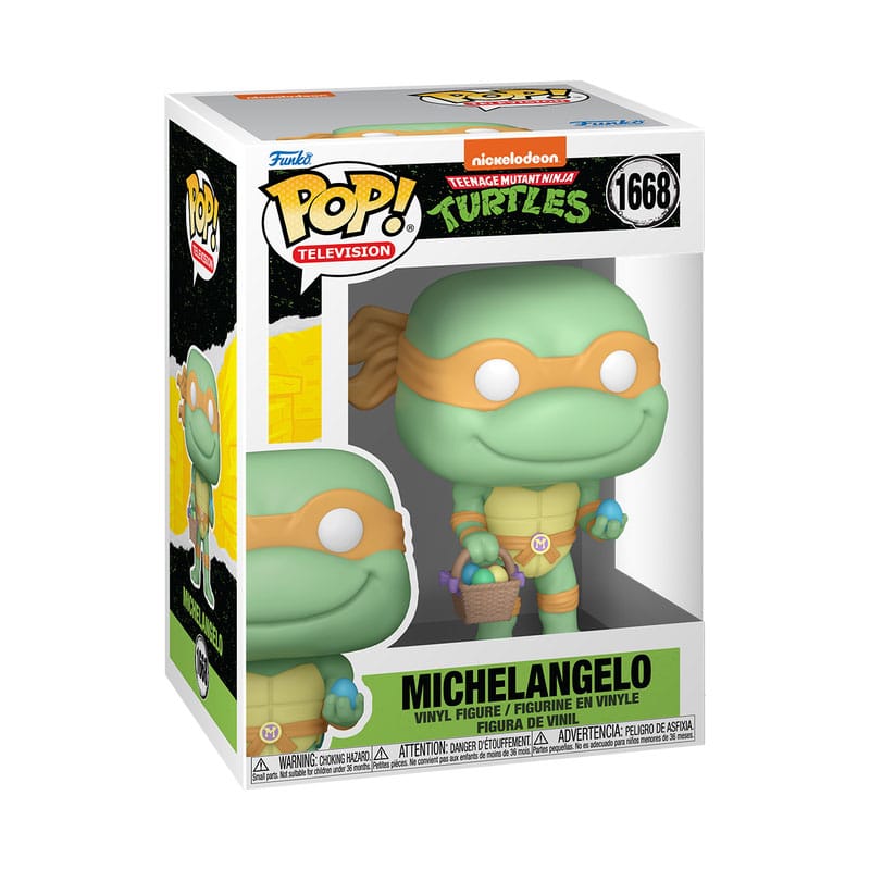 Teenage Mutant Ninja Turtles POP! Vinyl Figur Easter 2025 Michelangelo 9 cm - Versand: 5-7 Tage nach Bestellung