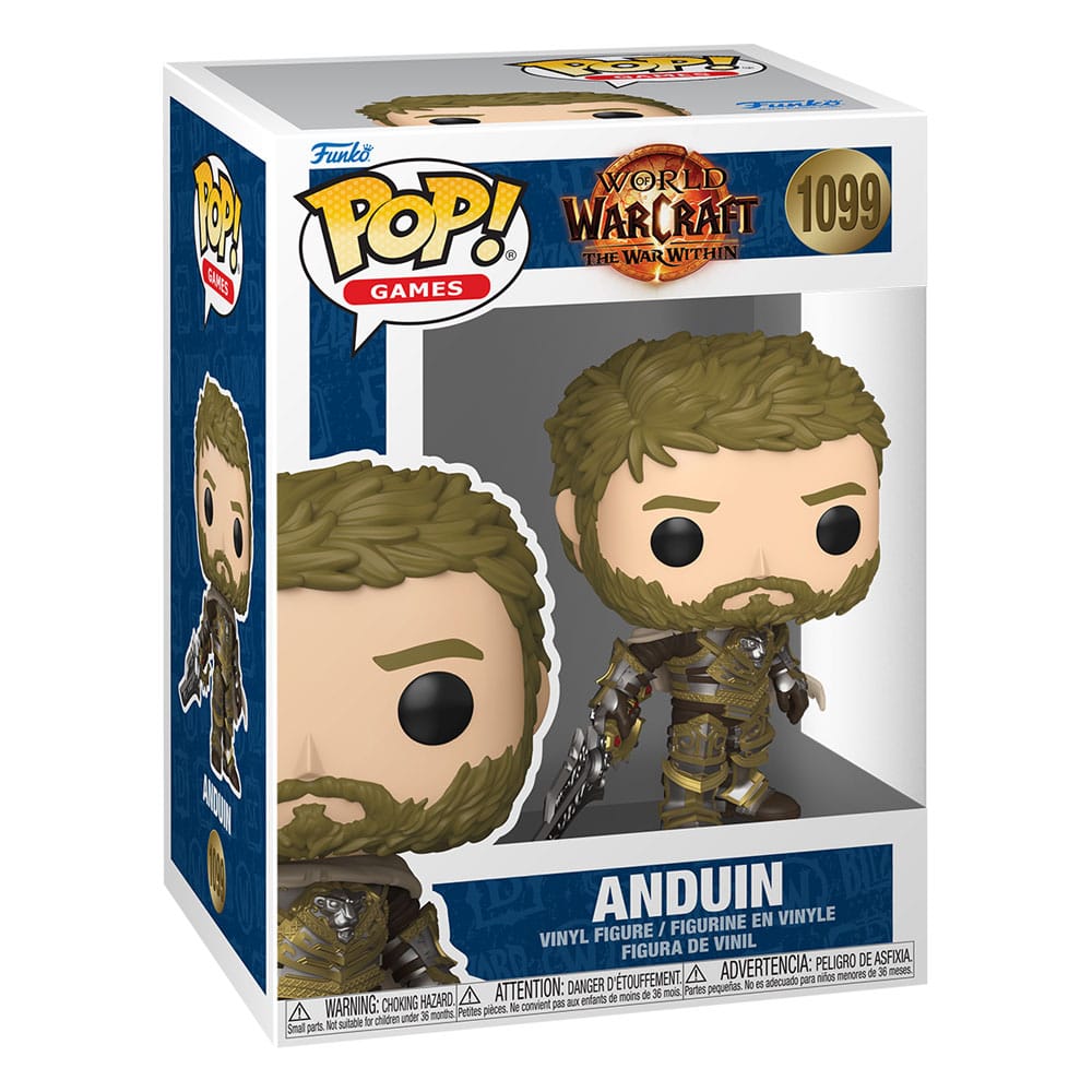 World of Warcraft POP! Games Vinyl Figur Anduin(WW) 9 cm - Versand: 5-7 Tage nach Bestellung