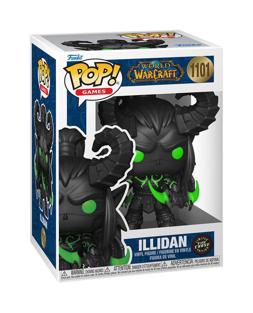 World of Warcraft POP! Games Vinyl Figur Illidan w/CH 9 cm Sortiment (6) - Preorder - ETA: 22.09.2025