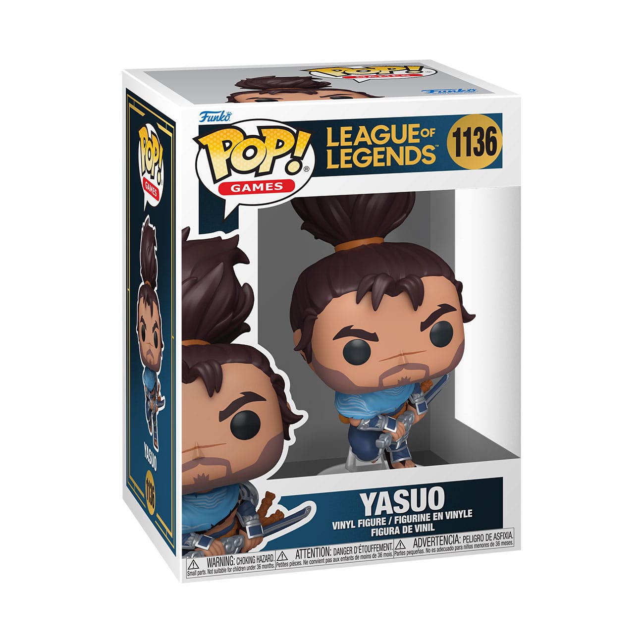League of Legends POP!&Buddy Vinyl Figur Yasuo 9 cm - Preorder - ETA: 31.10.2025