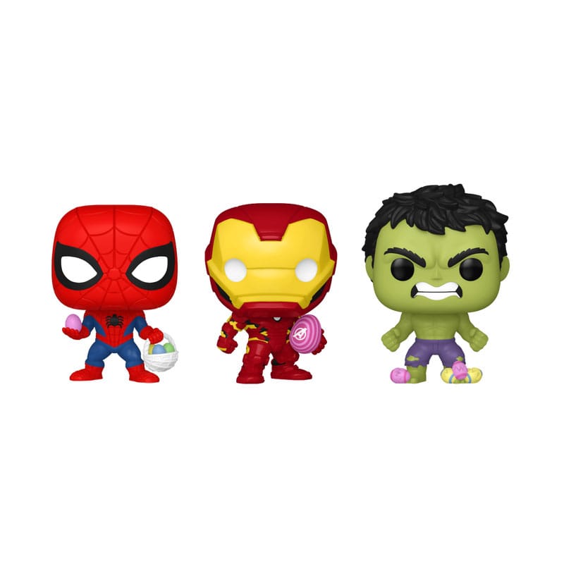 Marvel Pocket POP! Vinyl Figuren 3er-Pack Easter 4 cm - Versand: 5-7 Tage nach Bestellung