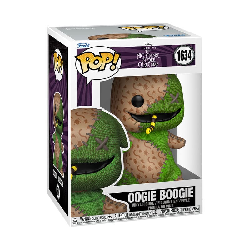 Disney POP! Vinyl Figur Patchwork - Oogie Boogie 9 cm - Preorder - ETA: 30.10.2025