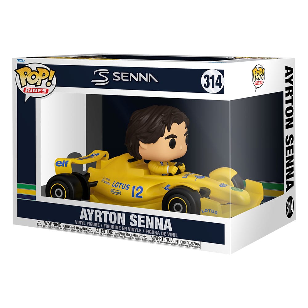Formula 1 POP! Rides Deluxe Vinyl Figur McLaren- Ayrton Senna 9 cm - Versand: 7 Tage nach Bestellung