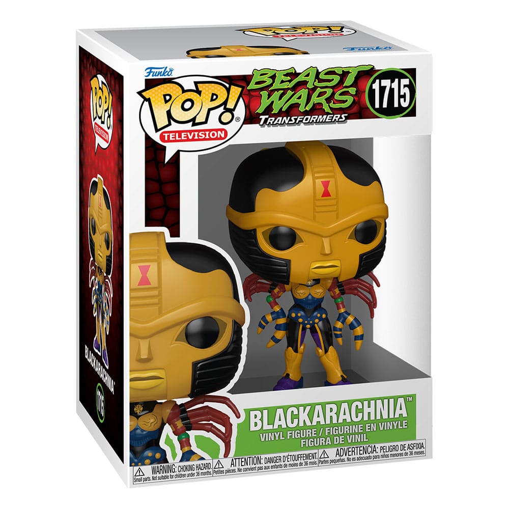 Transformers POP! TV Vinyl Blackarachnia 9 cm - Versand: 5-7 Tage nach Bestellung