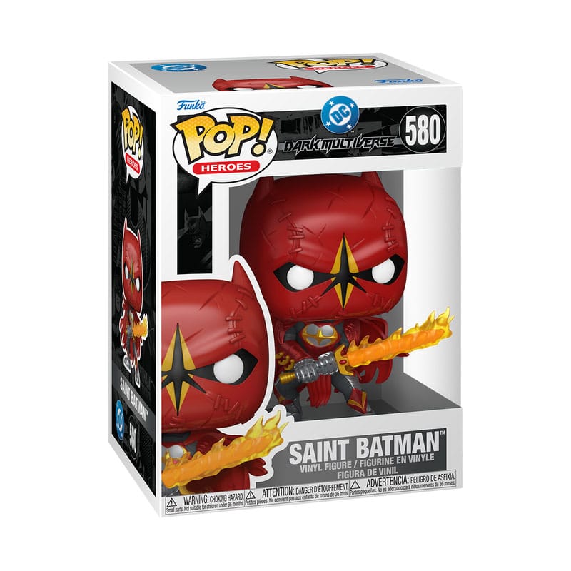 DC Dark Multiverse POP! Heroes Vinyl Figuren Saint Batman 9 cm - Versand: 5-7 Tage nach Bestellung