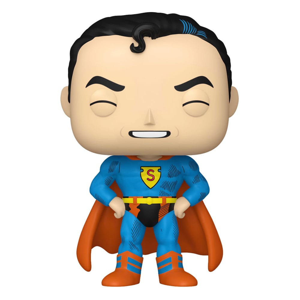DC Comics POP! Heroes Vinyl Figur Golden Age Superman 9 cm - Preorder - ETA: 20.11.2025