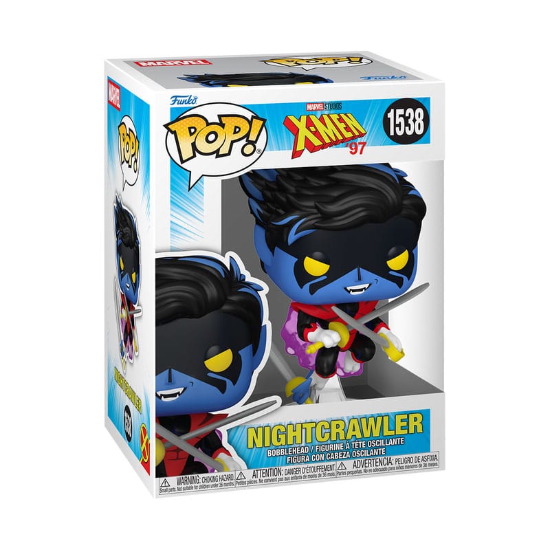 X-Men '97 POP! Marvel Vinyl Figur Nightcrawler 9 cm - Preorder - ETA: 11.02.2026