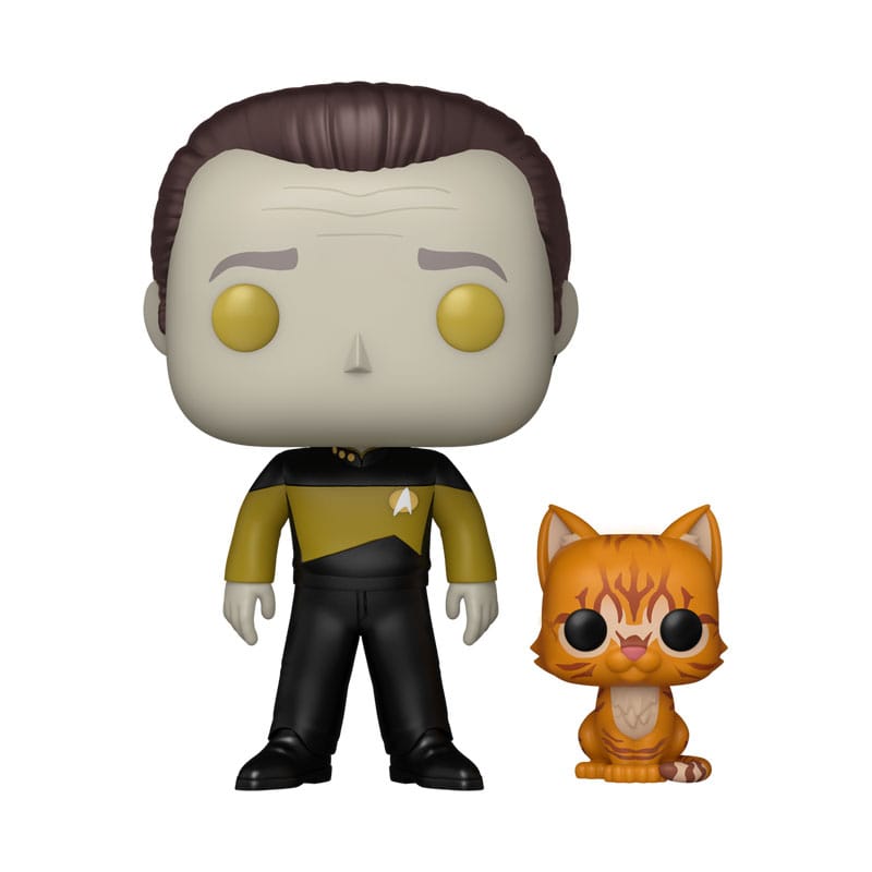 Star Trek POP!&Buddy TV Vinyl Figur STNXTGen- Data w/spot 9 cm - Preorder - ETA: 25.10.2025
