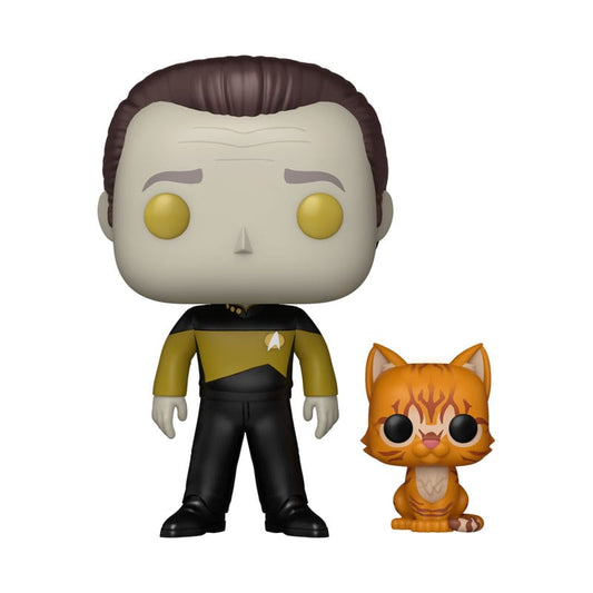 Star Trek POP!&Buddy TV Vinyl Figur STNXTGen- Data w/spot 9 cm - Versand: 5-7 Tage nach Bestellung