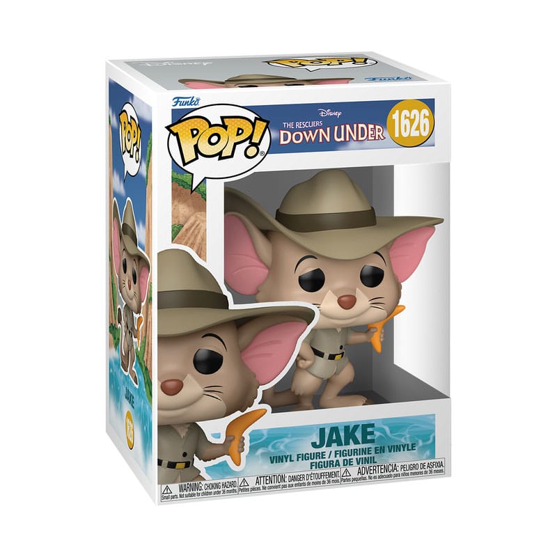 Bernard und Bianca im Känguruland POP! Disney Vinyl Figur Jake 9 cm - Preorder - ETA: 25.10.2025
