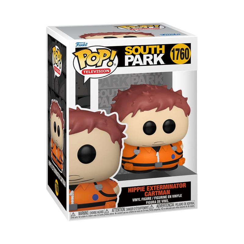 South Park POP! TV Vinyl Figur Hippie Exterminator Cartman 9 cm - Preorder - ETA: 25.11.2025