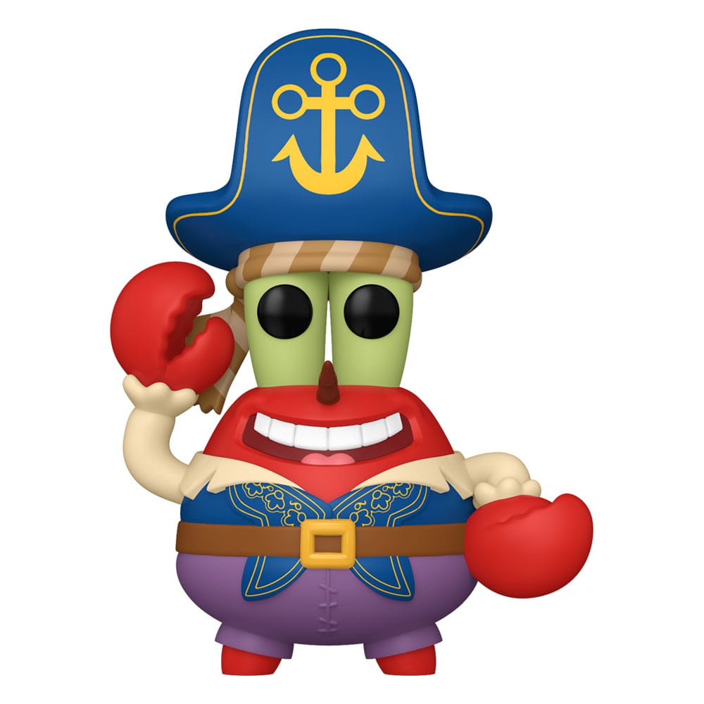 SpongeBob Schwammkopf POP! Vinyl Figur Mr. Krabs (Pirate) 9 cm - Preorder - ETA: 25.12.2025