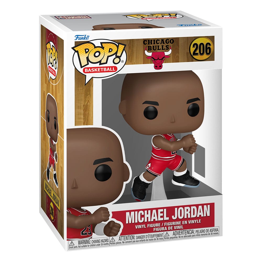 NBA Legends POP! Sports Vinyl Figur Bulls- Michael Jordan('89) "The Shot" 9 cm - Versand: 5-7 Tage nach Bestellung