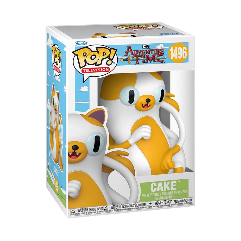 Adventure Time: Fionna and Cake POP! Movies Vinyl Figur Cake 9 cm - Preorder - ETA: 25.10.2025