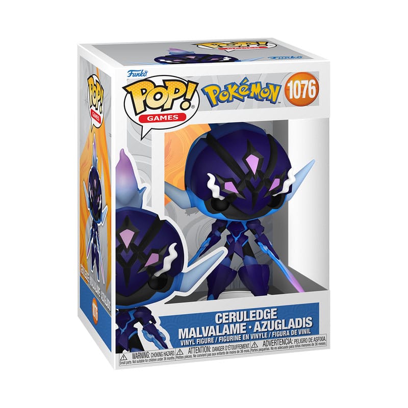 Pokemon POP! Games Vinyl Figur Ceruledge 9 cm - Versand: 5-7 Tage nach Bestellung