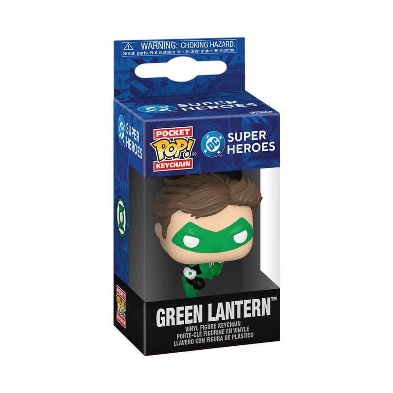 DC Comics POP! Vinyl Schlüsselanhänger 4 cm New Classics - Green Lantern Display (12) - Preorder - ETA: 01.12.2025