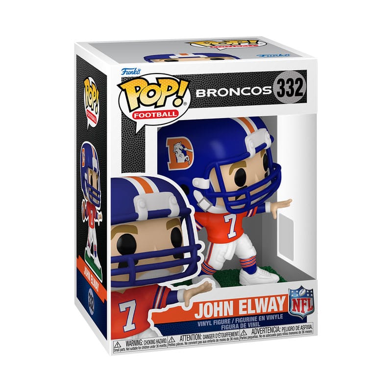 NFL: Legends POP! Sports Vinyl Figur Legends- John Elway(Broncos) 9 cm - Preorder - ETA: 25.12.2025