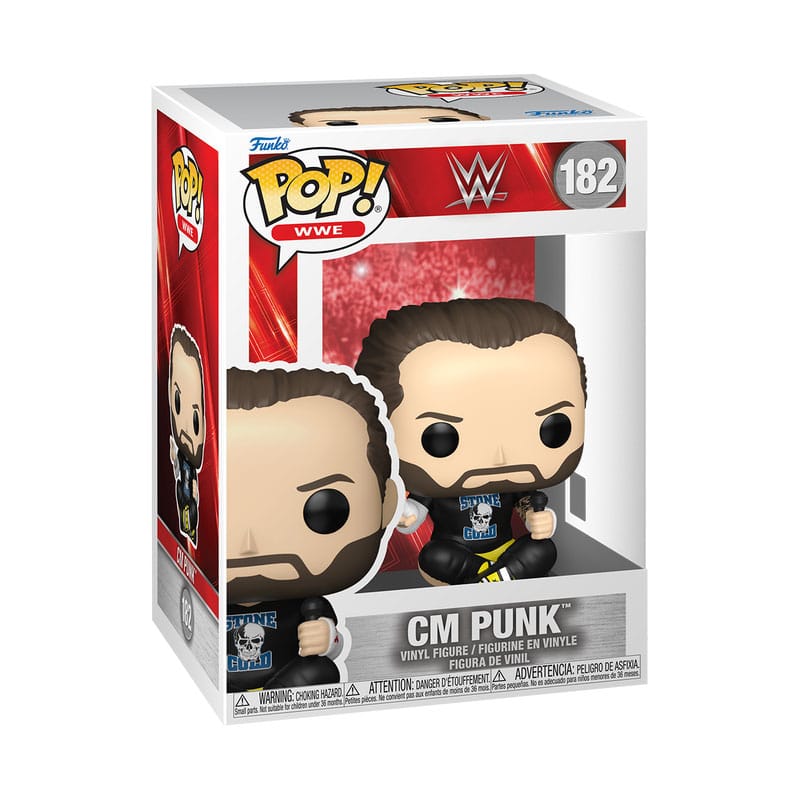 WWE POP! Vinyl Figur CM Punk 9 cm - Versand: 7 Tage nach Bestellung