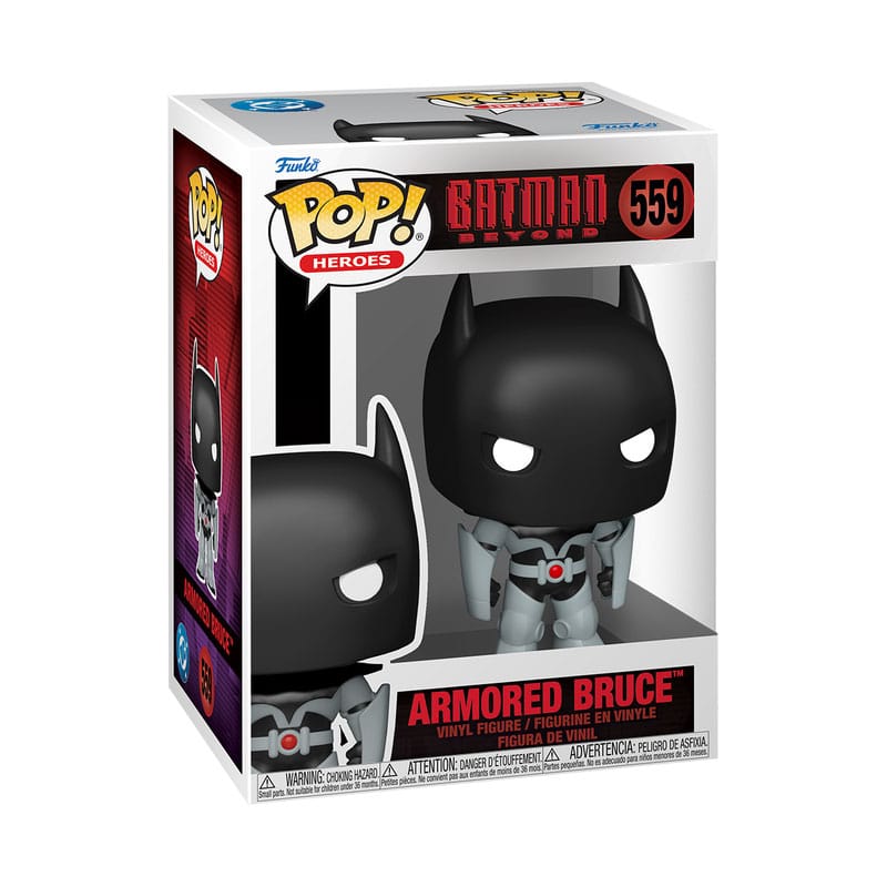 Batman Beyond POP! Animation Vinyl Figur Armored Bruce 9 cm  - Versand: 5-7 Tage nach Bestellung
