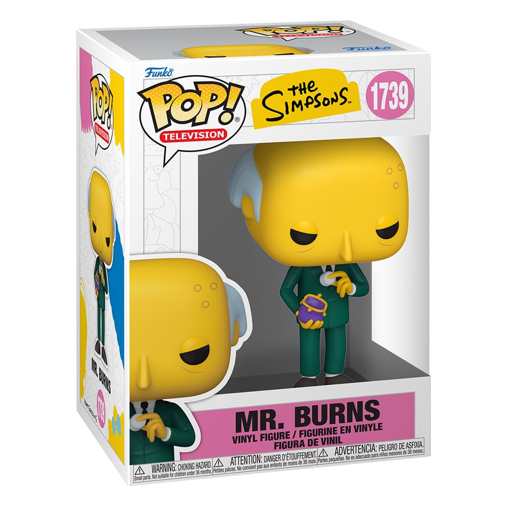 Simpsons POP! TV Vinyl Figur Mr.Burns 9 cm - Versand: 5-7 Tage nach Bestellung