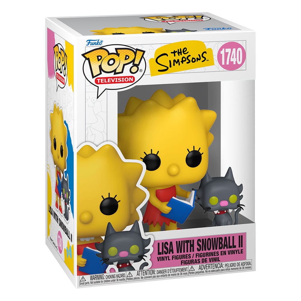Simpsons POP&Buddy TV Vinyl Figur Lisa & SB 9 cm - Versand: 5-7 Tage nach Bestellung
