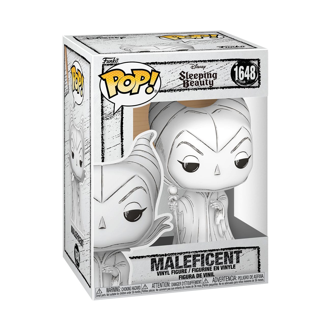 Disney POP! Vinyl Figur Sketched- Maleficent 9 cm - Preorder - ETA: 12.11.2025